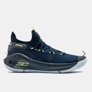 Boys grade school size 6.0 under armour curry 6
